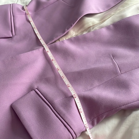 Zara Lilac Blazer - Picture 11 of 16